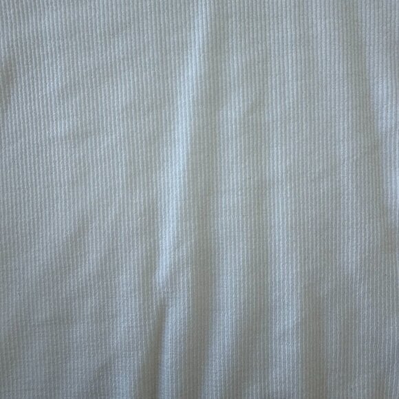 ALL SAINTS white racerback ribbed jersey snap thong bodysuit US 0 - Picture 4 of 8